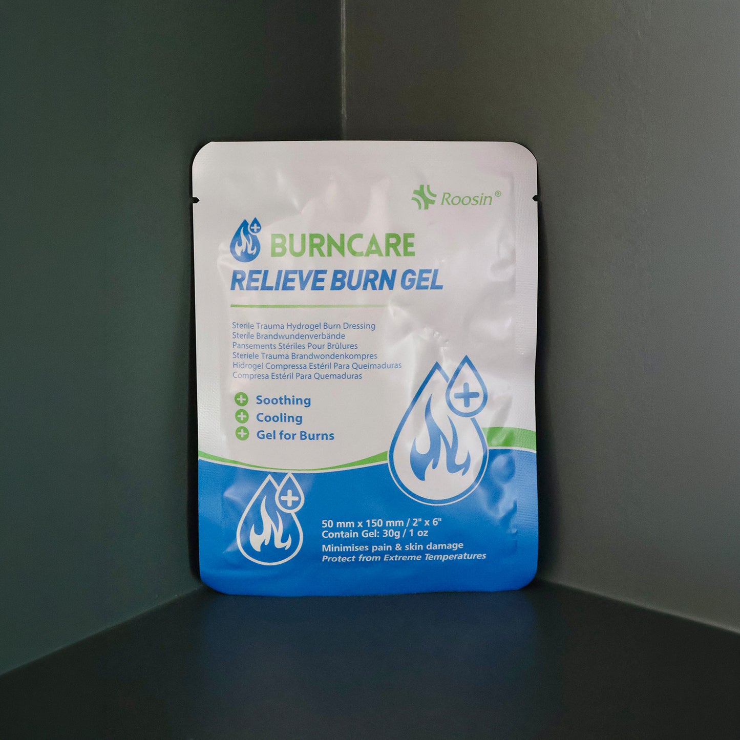 Compresse hydrogel Burncare